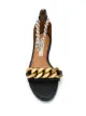 Stella McCartney chain-detail zip-up sandals
