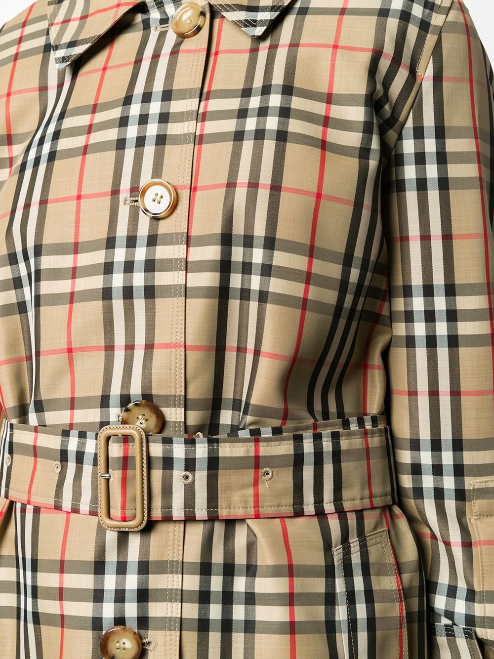 фото Burberry пальто в клетку vintage check