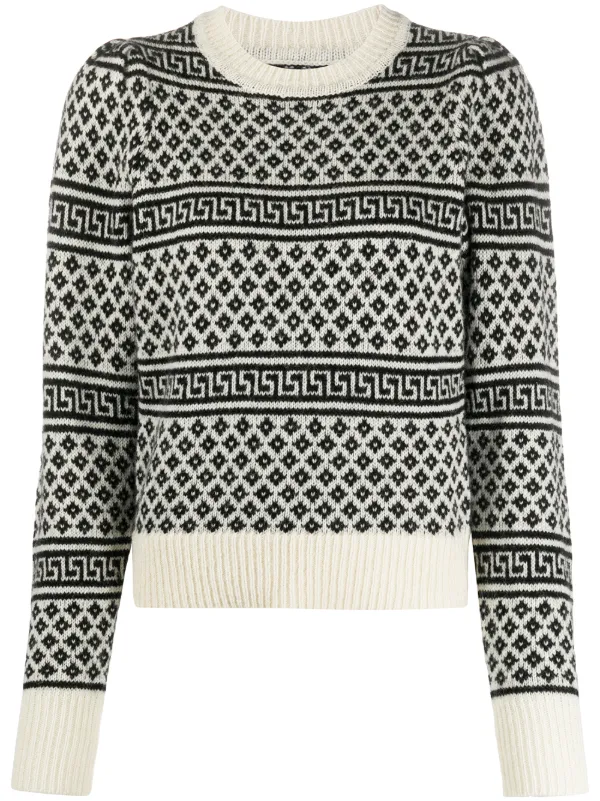 Isabel Marant Etoile インターシャニット セーター 通販 Farfetch