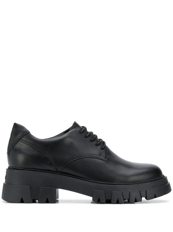 chunky sole lace up shoes