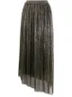 Image 1 of Isabel Marant Étoile asymmetrical metallic pleated skirt