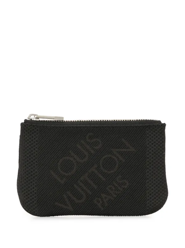 black louis vuitton coin pouch
