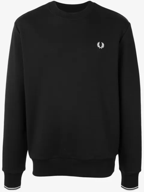 Fred Perry embroidered logo crew-neck sweatshirt