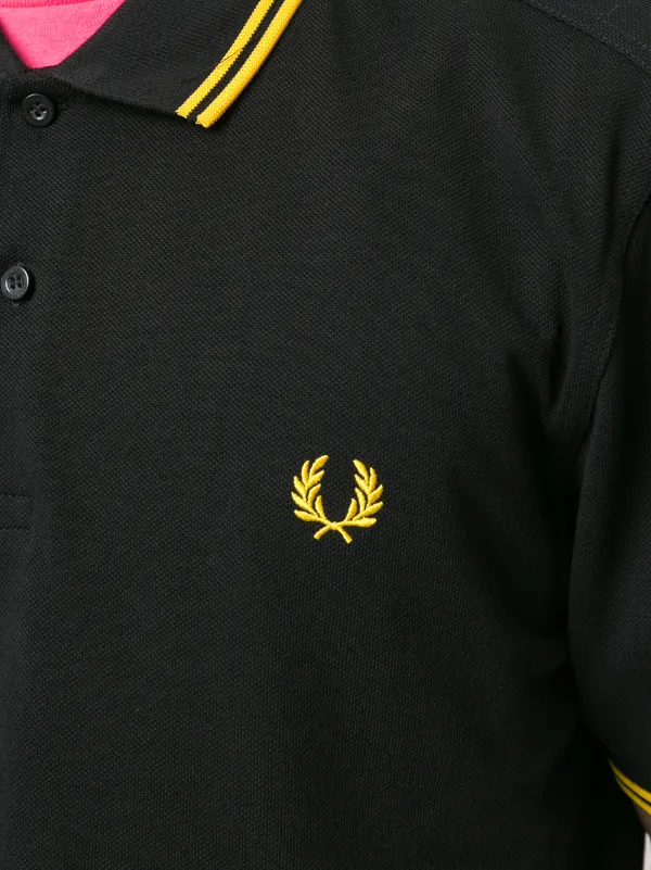 Fred Perry ストライプトリム ポロシャツ - Farfetch