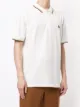 Fred Perry stripe-trim logo polo shirt