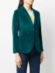 Circolo 1901 velvet single-breasted blazer