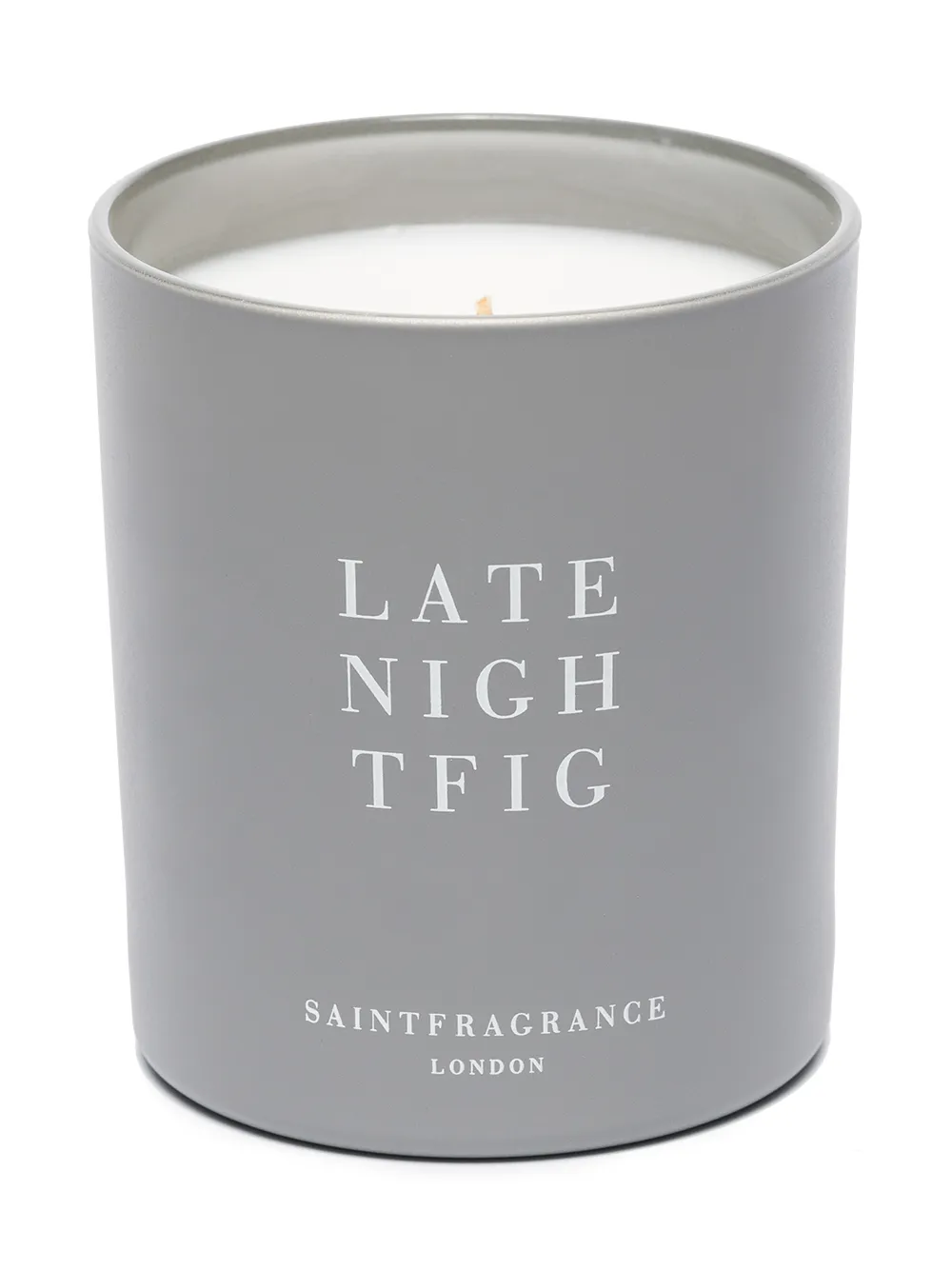 

Saint Fragrance Late Night Fig candle (200g) - Grey