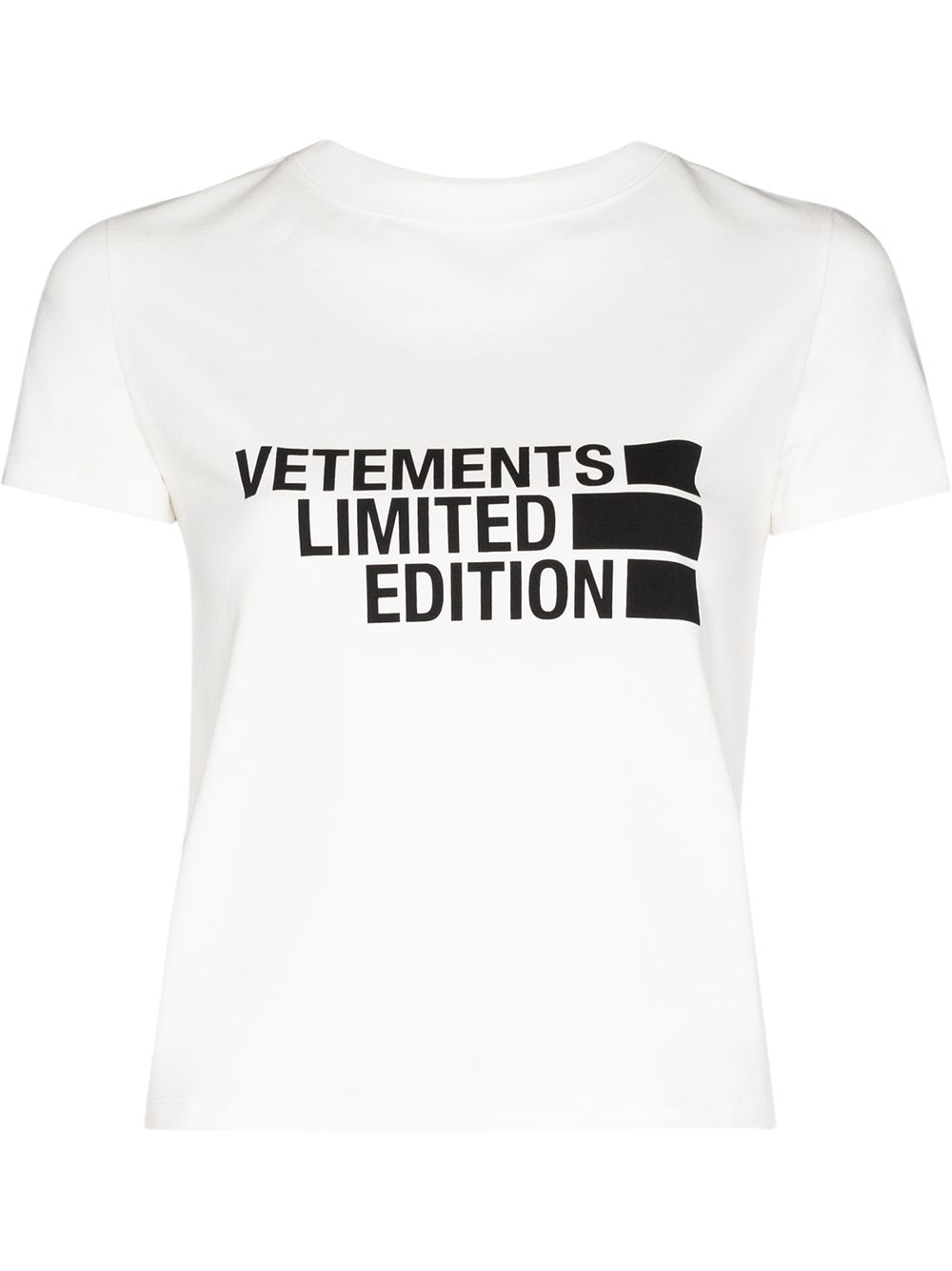 фото Vetements футболка с логотипом