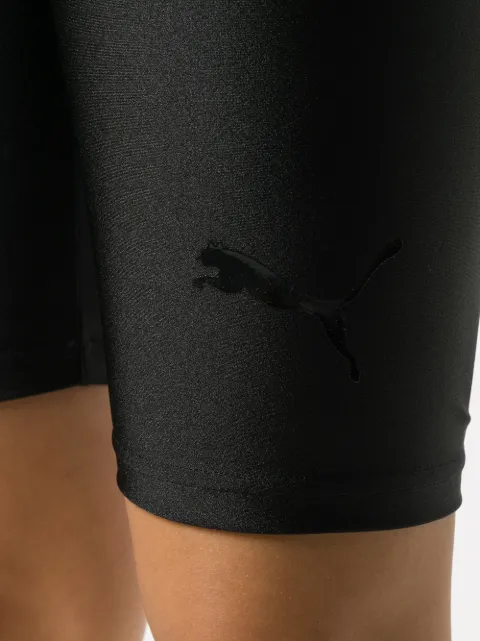 PUMA Striped Waistband Logo Patch Cycling Shorts - Farfetch