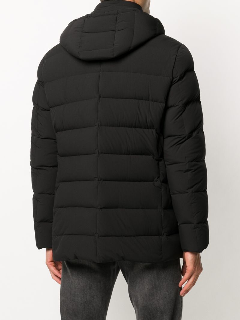 MOORER DOUBLE-BREASTED PADDED JACKET