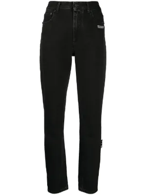 cut off white jeans
