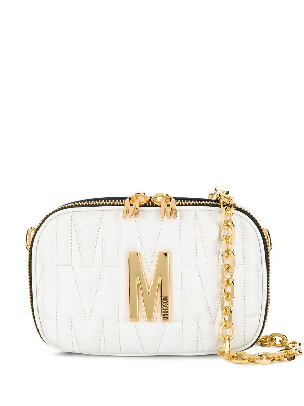 gold quilted bag