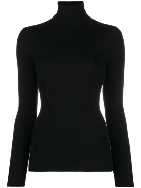 Wolford roll-neck ribbed jumper