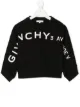 Image 1 of Givenchy Kids logo print round neck sweatshirt