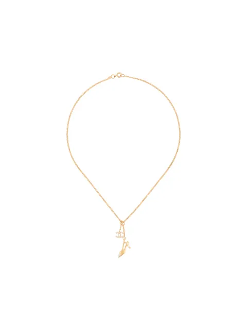 CHANEL Pre-Owned 2005 CC Heel pendant necklace