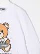Moschino Kids logo graphic print top