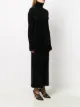 Jil Sander robe à design ouvert au dos