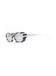 Image 2 of Gucci Eyewear rectangular frame sunglasses