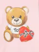 Moschino Kids teddybear print jumper dress