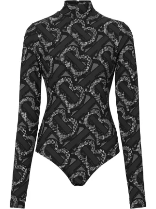 burberry monogram bodysuit