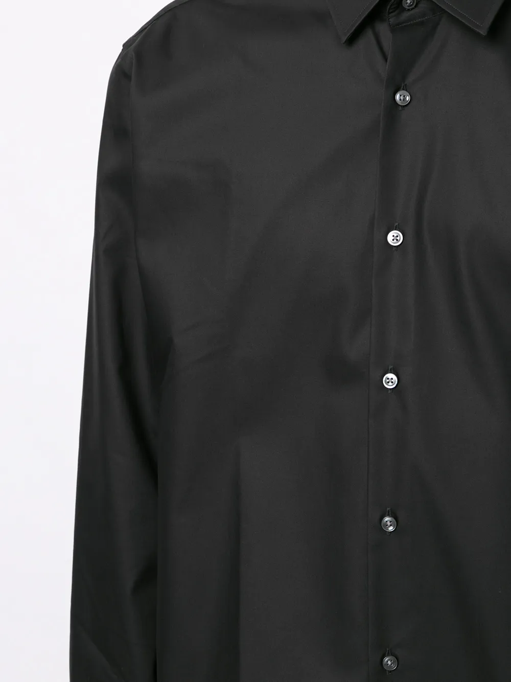 фото Boss однотонная рубашка