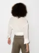 St. Agni side tie fastening wrap blouse