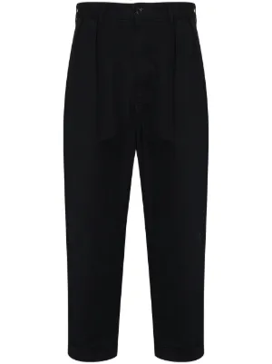 tapered cropped pants mens