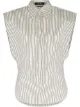 Image 1 of Isabel Marant Enza striped sleeveless shirt