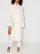 Image 2 of Jil Sander wide-wrap cotton coat