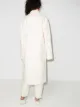 Jil Sander wide-wrap cotton coat