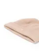 Maison Michel logo plaque cashmere beanie