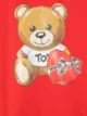 Moschino Kids teddybear print sweatshirt