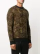 Saint Laurent Pullover mit Leoparden-Print