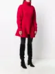 Alexander McQueen engineered sculpted knit jumper