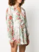 Zimmermann floral-print silk playsuit