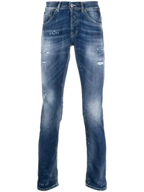 DONDUP jeans slim con efecto lavado