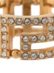 Versace Collection Greca embellished ring