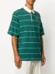 Kenzo Tiger Crest horizontal-stripe polo shirt
