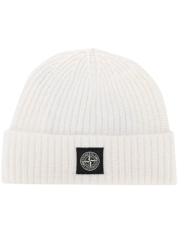 mens stone island beanie hat