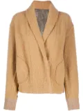 Forte Forte shearling bomber jacket - Brown