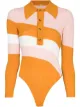Image 1 of Dodo Bar Or Hera colour-block bodysuit
