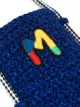 M Missoni embroidered logo crossbody bag