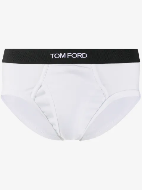 TOM FORD logo-waistband briefs