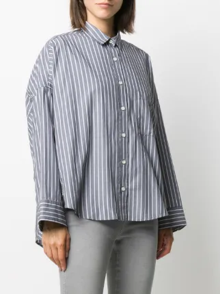 striped cotton shirt展示图