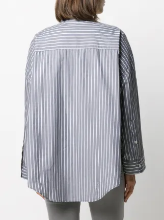 striped cotton shirt展示图