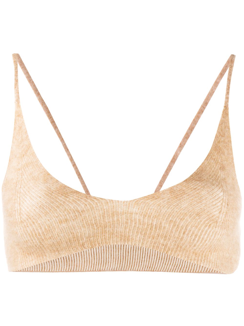 фото Jacquemus трикотажный топ le bandeau valensole