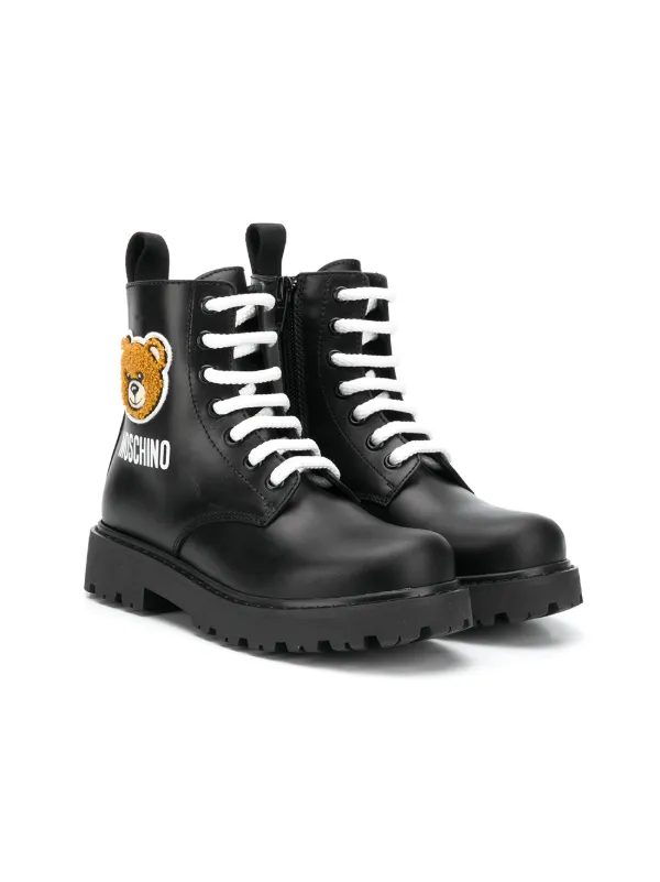 moschino kids boots