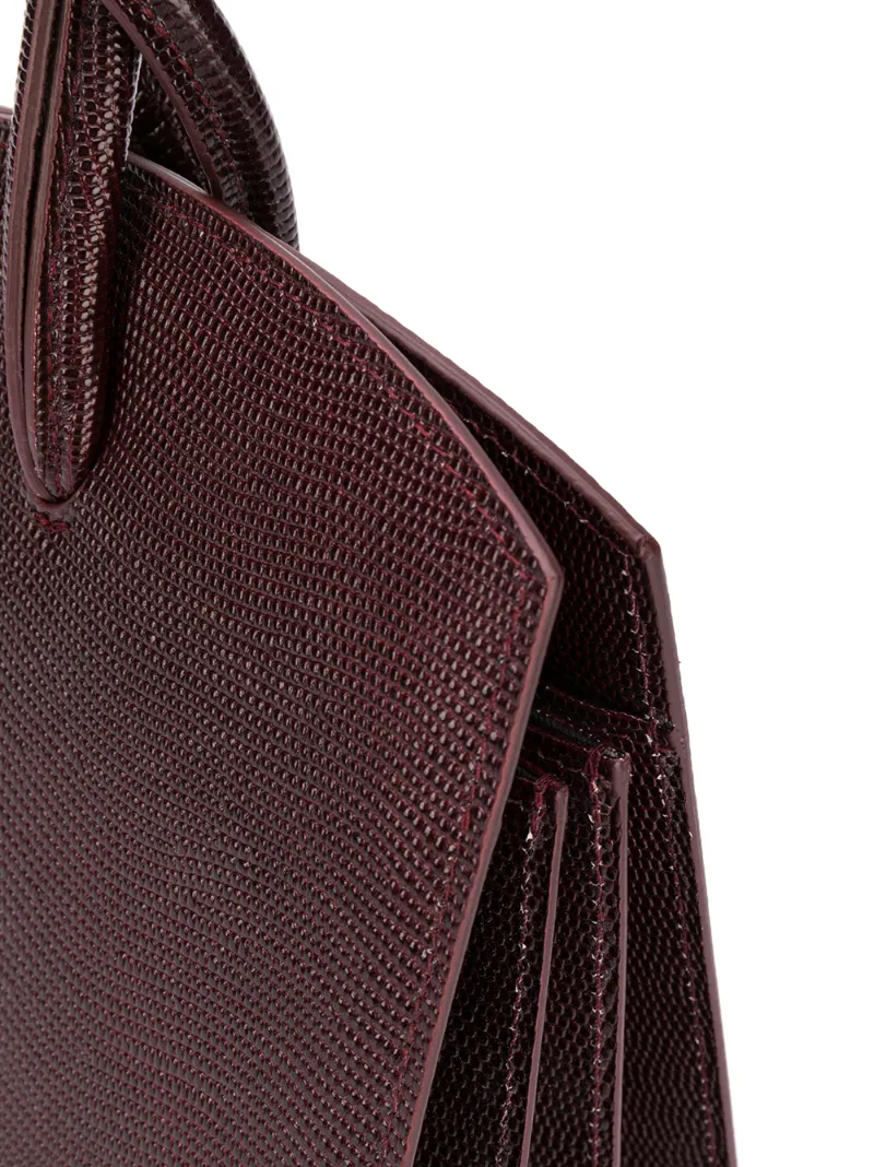 LITTLE LIFFNER LOOP SNAKESKIN-EFFECT TOTE