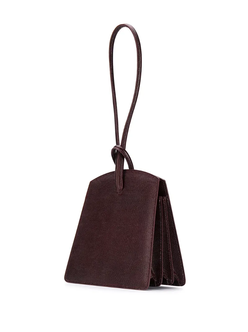 LITTLE LIFFNER LOOP SNAKESKIN-EFFECT TOTE