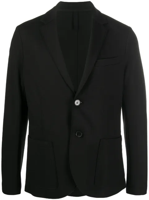 Harris Wharf London blazer droit à design ajusté